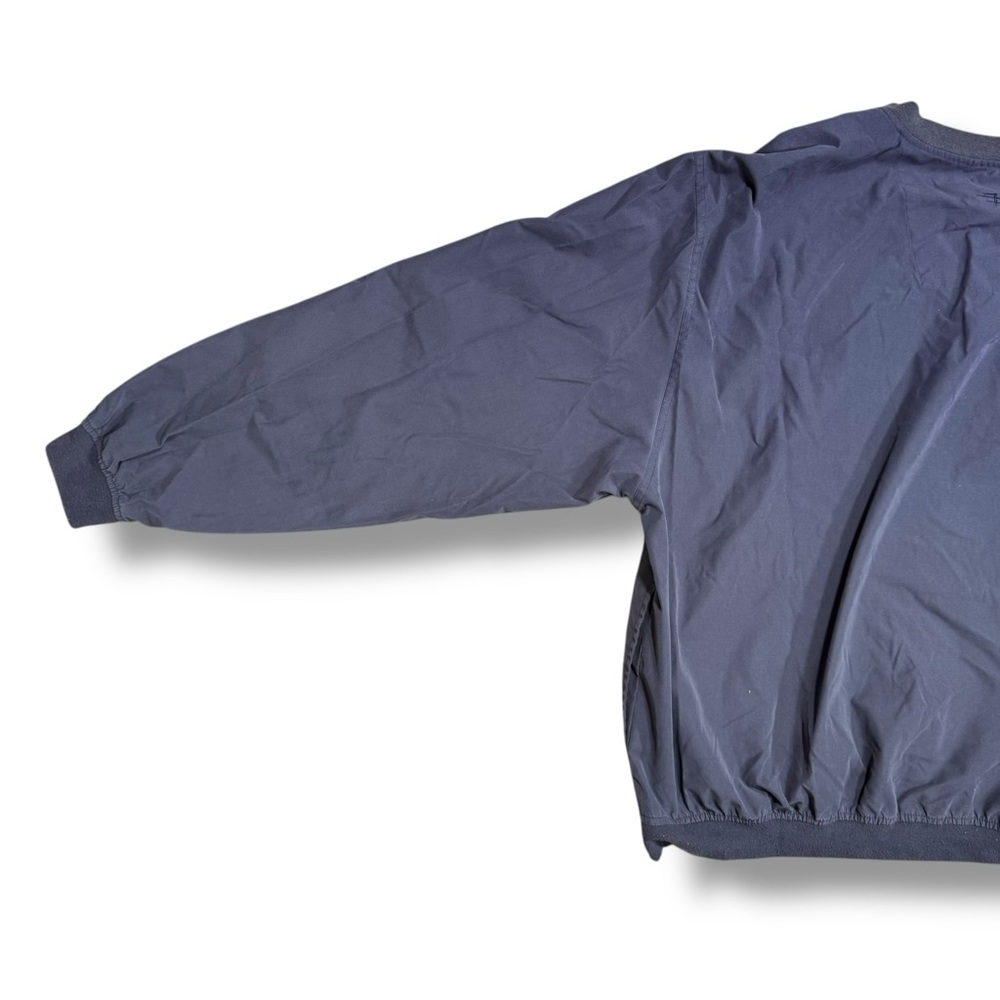 Page & Tuttle Blue Golf Windbreaker Pullover Jacket V-neck Performance Athletic - Picture 13 of 16